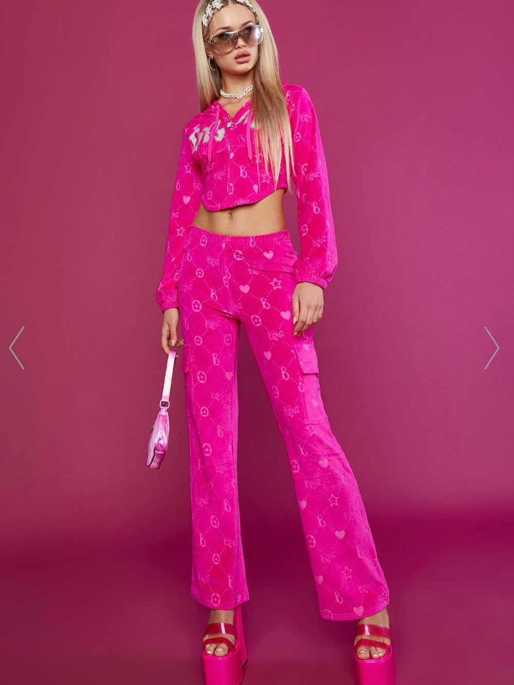 Dolls Kill x Bratz Y2K Halloween Costume Full Set – Pink